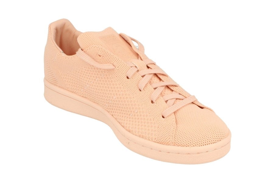 Adidas Originals Stan Smith Og Pk Primeknit Mens Trainers   - Pink Pink S82157 - Photo 3