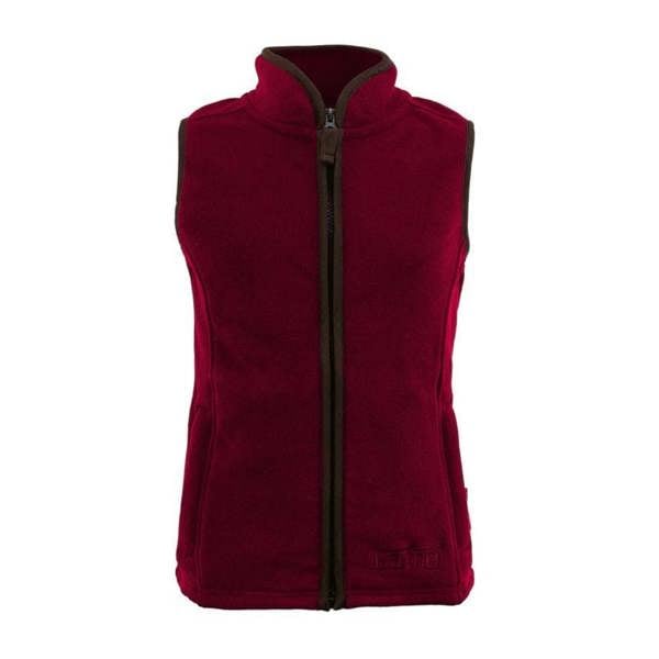 Childrens Game Chilton Fleece Gilet in Rose a great layer for kids on chilly days