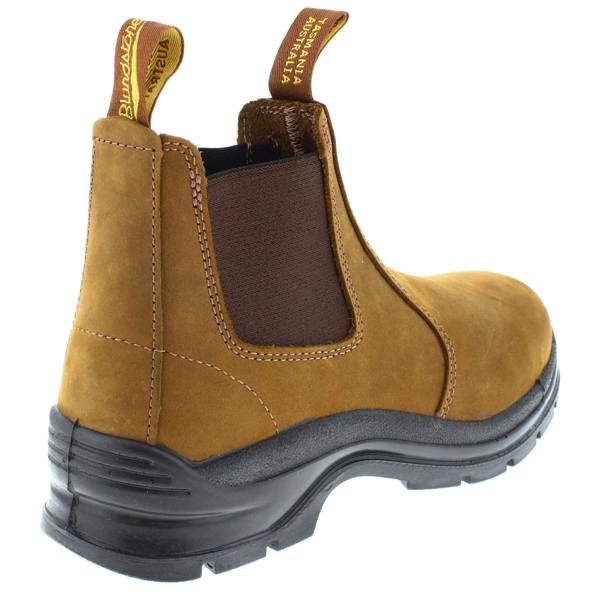 Blundstone #407 Saddle Brown Chelsea Work Boots