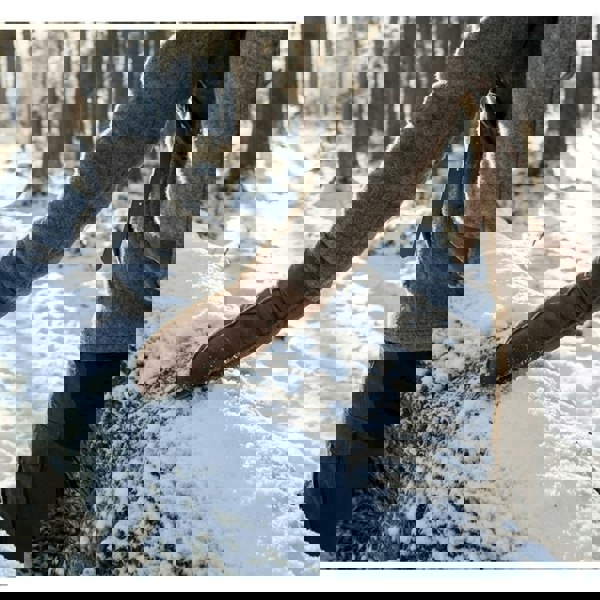 Infinity Leather Women’s Premium Suede Leather Shearling Wool Lining Gloves