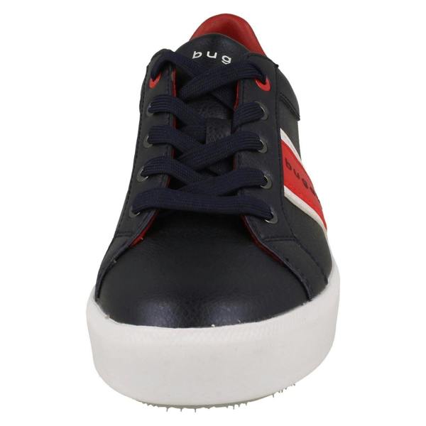 Bugatti Ladies Bugatti Stripe Detailed Chunky Sole Trainers BUG31511