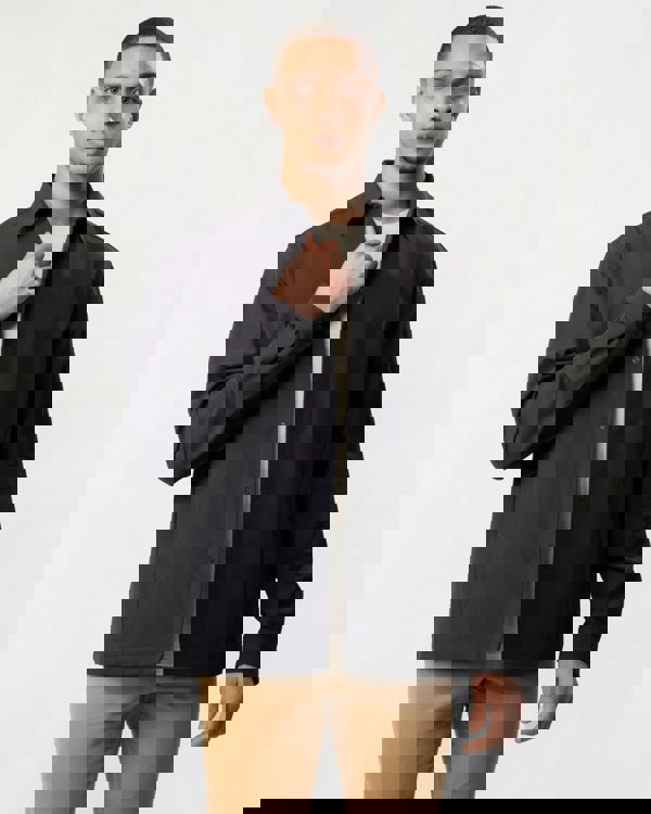 BOSS Green Expedit Mens Overshirt - Charcoal 016