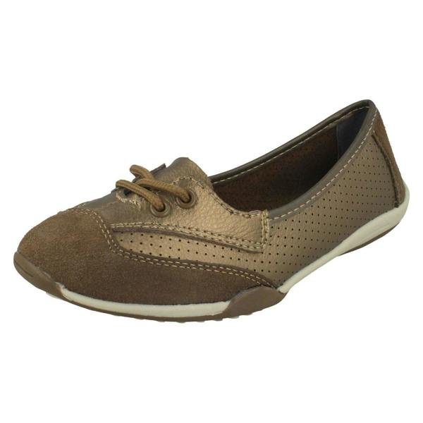 Down to Earth Ladies Down To Earth Flat Comfort Ballerinas