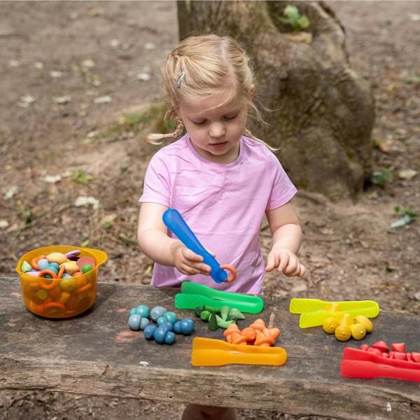 tickit Translucent Colour Tongs