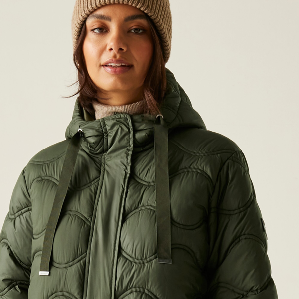 Regatta Womens Embrie Quilted Jacket - Dark Khaki