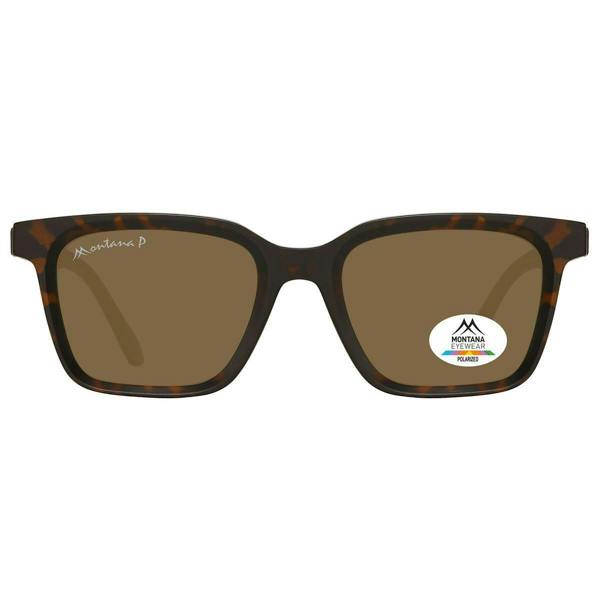 Montana Sunglasses MP58 B Matte Turtle Brown Polarized