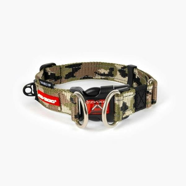 EzyDog Double Up Dog Collar in Green