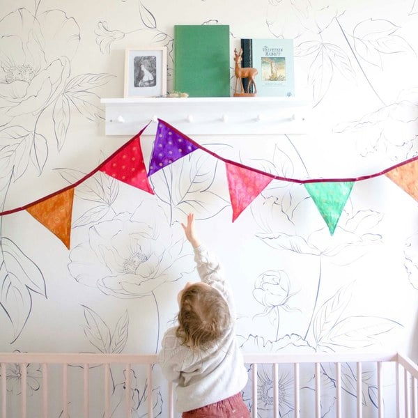 Paper High Recycled Sari Bunting