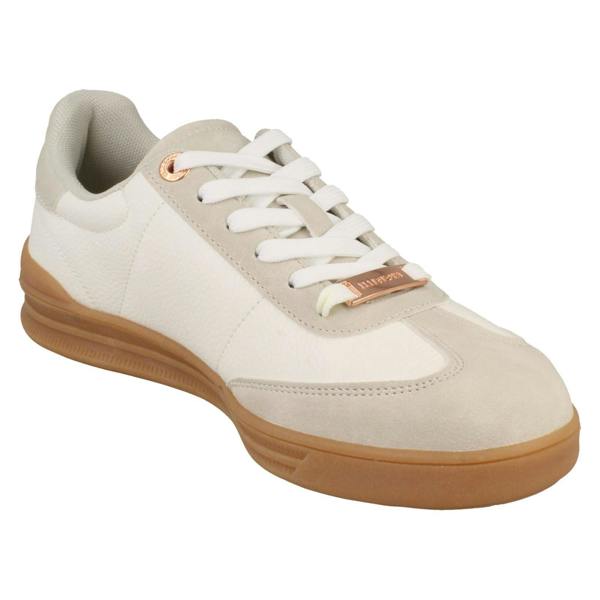 Elle Sport Ladies Elle Sport Lace Up Gum Sole Comfy Trainers F7443