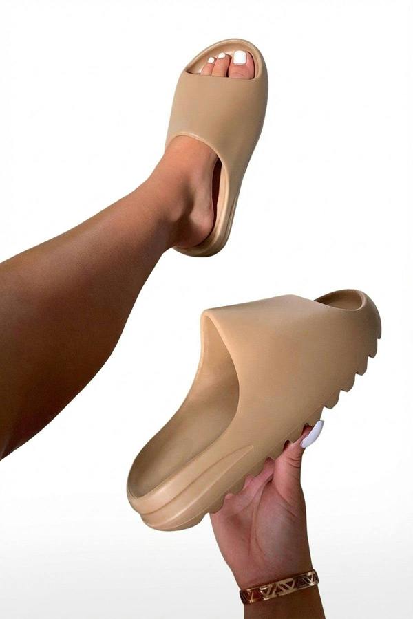 Lou Slip On Sandals - Mocha_wb