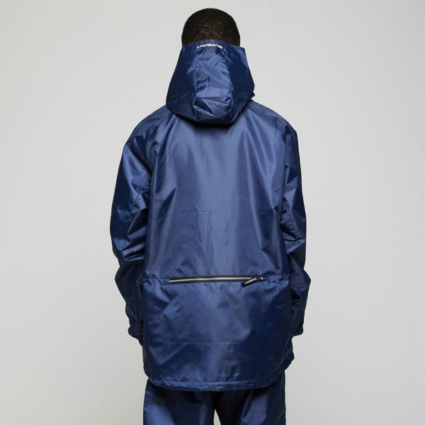 GVNMNT Clothing Co Collateral Hooded Jacket  - Navy