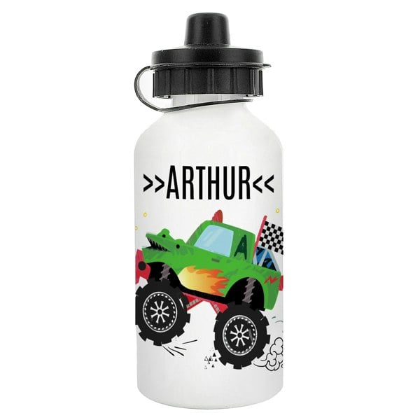 Personalised Memento Company Personalised Monster Truck Drinks Bottle