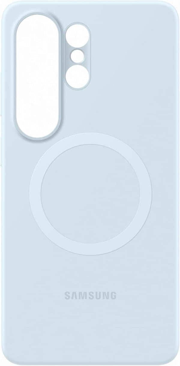 Samsung Galaxy S26 Ultra 6.9" Silicone Magnet Case Light Blue - EF-ES948CLEGWW