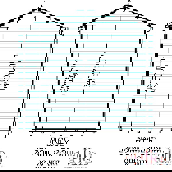 Shire Bradley 8x8 Log Cabin 19mm interlock Cladding - Best Shed