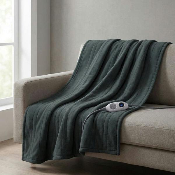 Garden Greatness Instant Warmth Electric Heated Throw