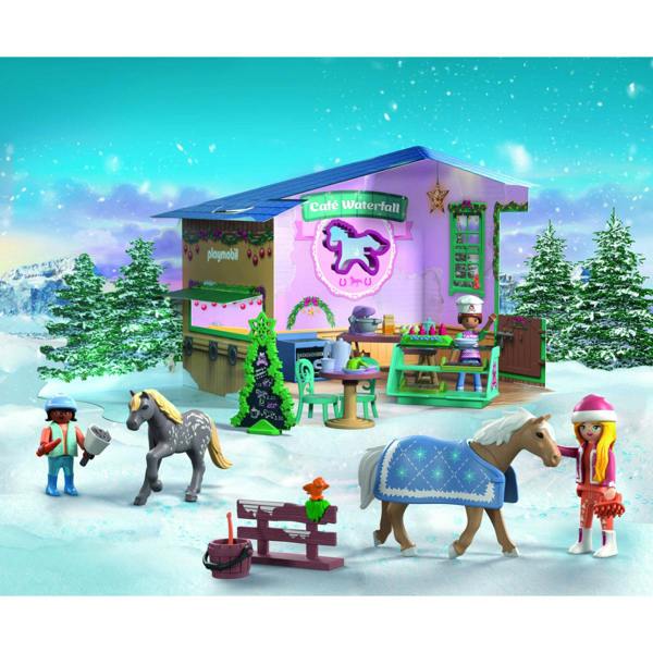 Playmobil Christmas Baking at the Rider Cafe - 71952 Playset