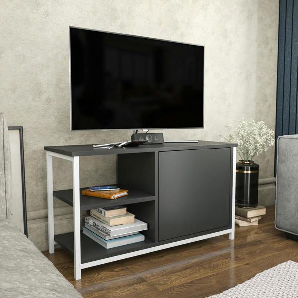 Decorotika Muskegon Modern Tv Stand TV Cabinet for TV's up to 41"