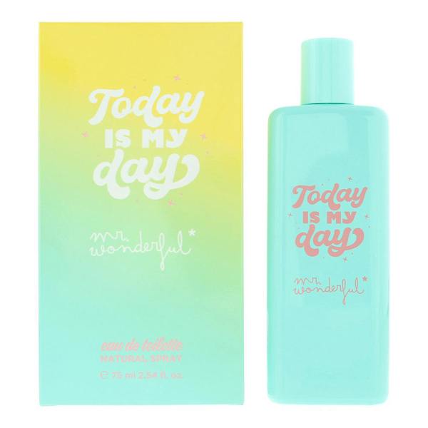 Mr Wonderful Today Is My Day Eau de Toilette 75ml Spray for Her