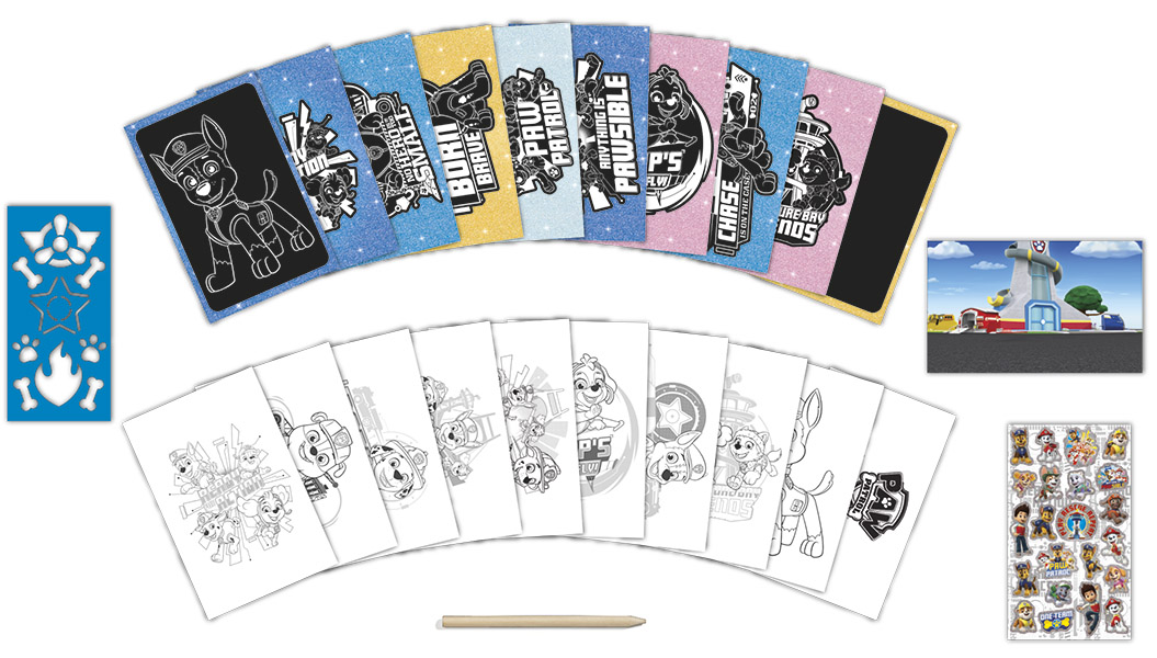 Totum Paw Patrol Scratchbook