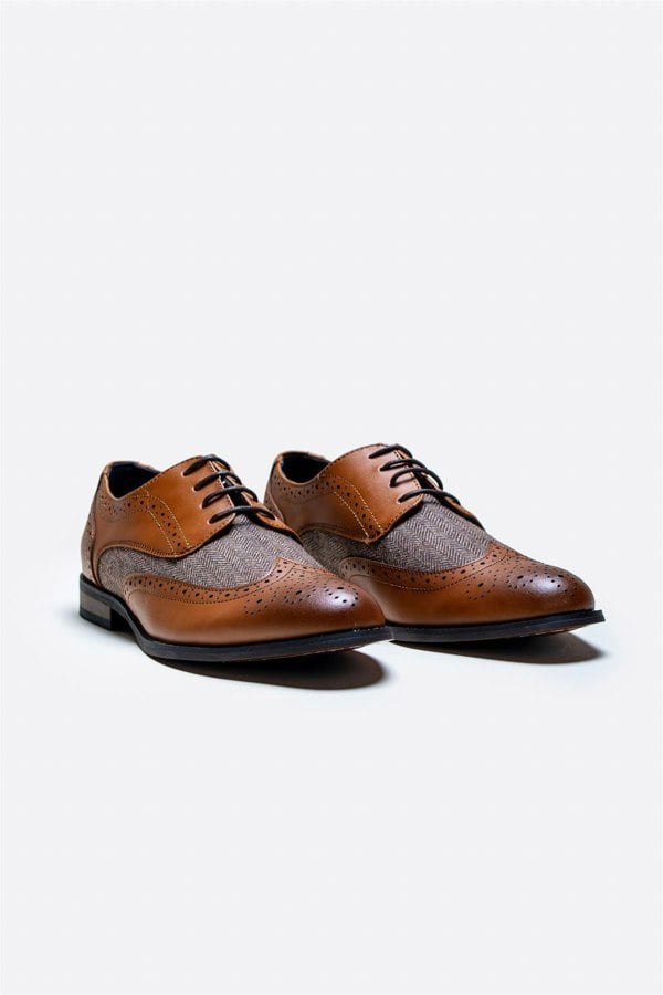 Oliver tan shoe front