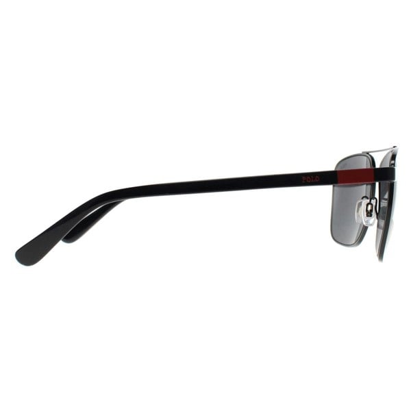 Polo Ralph Lauren Sunglasses PH3137 926787 Semi-Shiny Black Grey