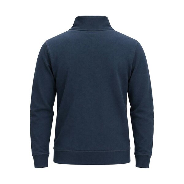 BOSS Zetrust Quarter Zip Sweatshirt Open Blue