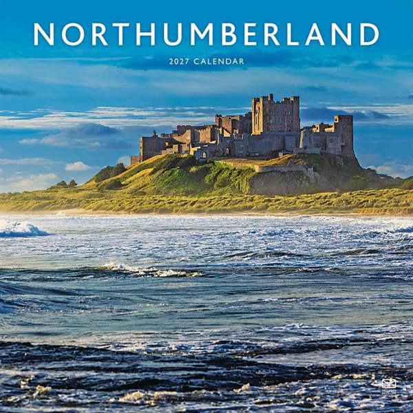 Northumberland Calendar 2027, Wall Calendars, Month To View, Travel, Gift