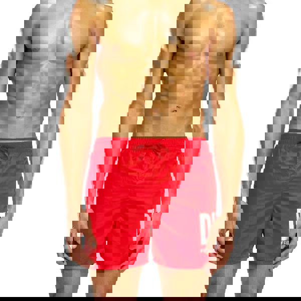 Diesel Mens BMBX-Nico Swim Shorts - Red - 