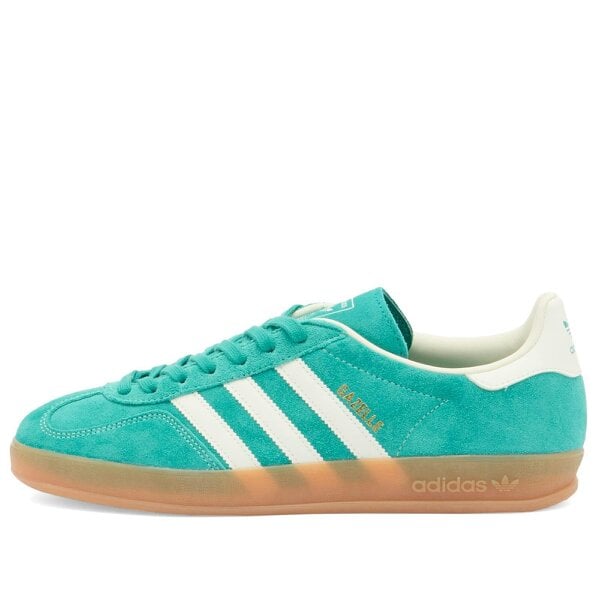 Adidas Gazelle Indoor  Pure Teal Off White Gold Metallic