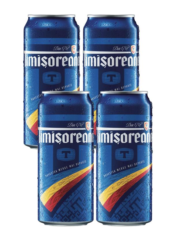 Timisoreana Lager 4x500ml
