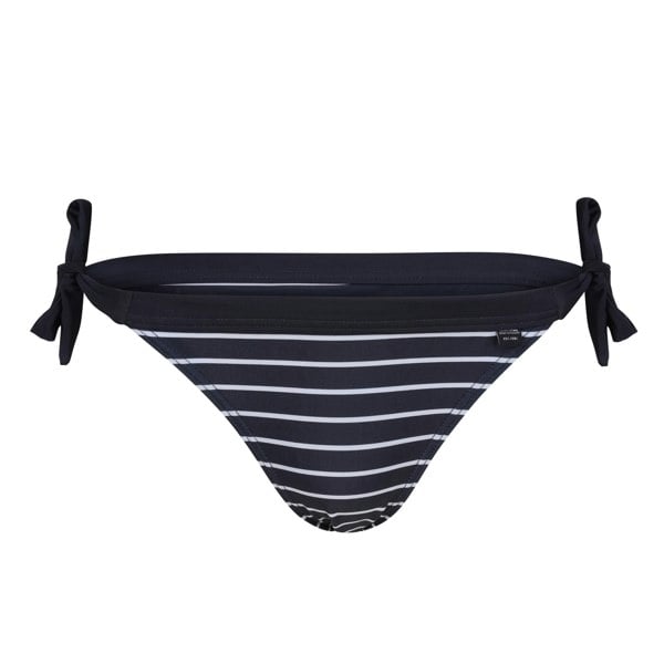 Regatta Womens/Ladies Flavia String Striped Bikini Bottoms - Navy/White