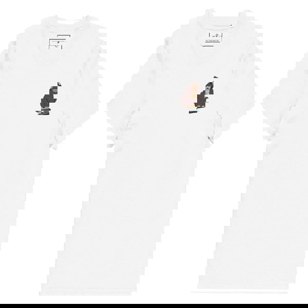 ANCHOR & CREW The DJ Monkey Organic Cotton Embroidered T-Shirt