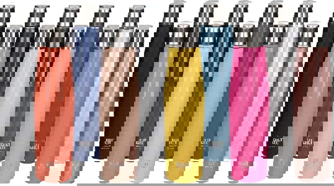 Built New York Built Perfect Seal 540ml Yellow Hydration Bottle