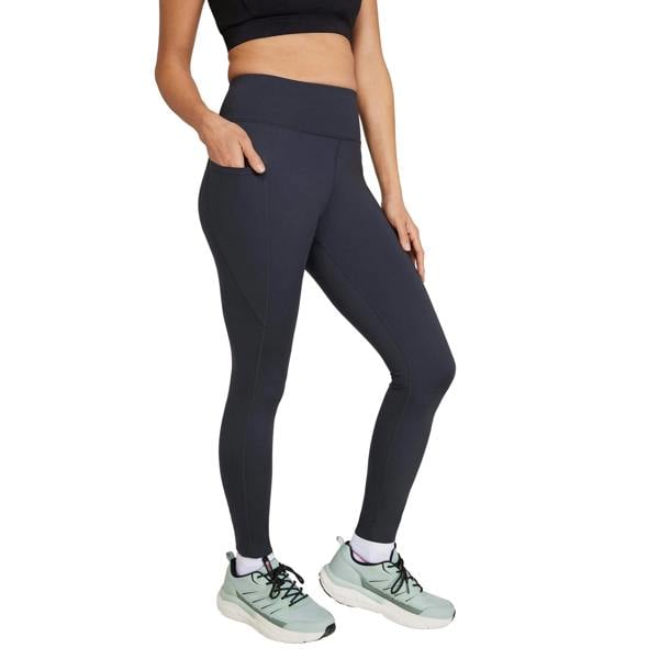 Mountain Warehouse Womens/Ladies Blackout High Waist Leggings - Dark Grey - 