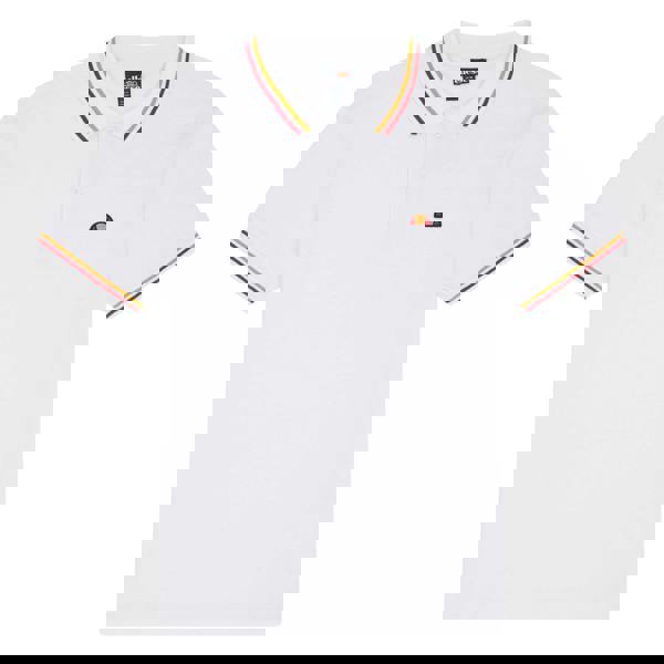 Ellesse Mens Rooks Polo Shirt - White - 