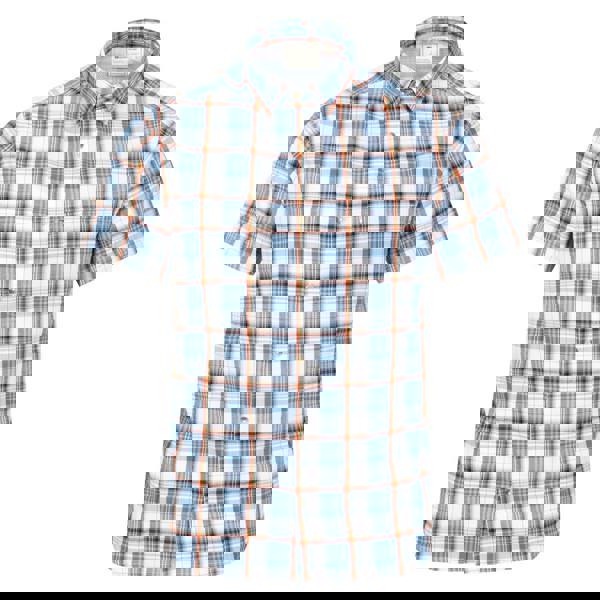 Mountain Warehouse Mens Cotton Shirt - Bright Blue - 