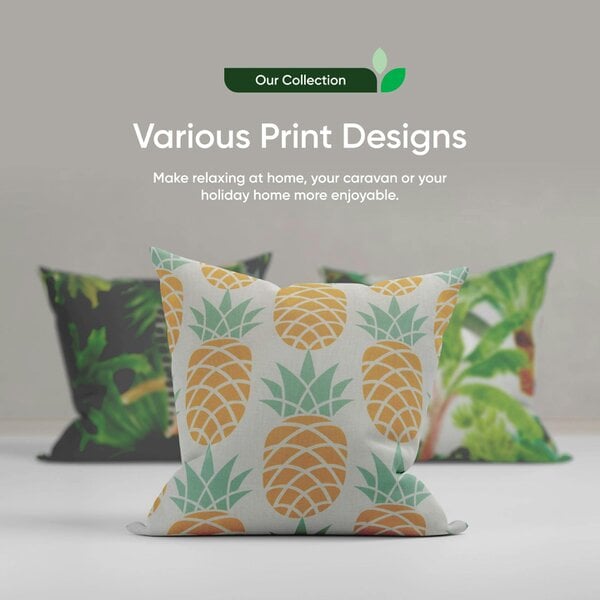 Gardenwize Pack of 2 Diamond Design Cushion Covers