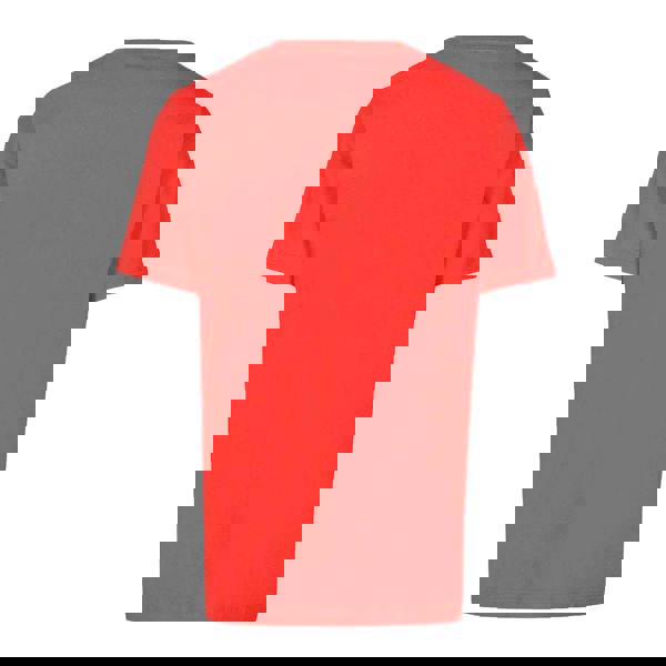 Diesel Unisex Adult Faded Logo T-Shirt - Red - 