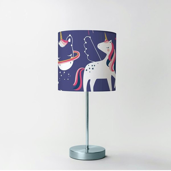 Space Unicorn Table Lampshade - Happy Linen Company