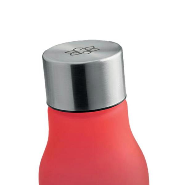MidOcean Glacier RPET 600ml Water Bottle - Transparent Red - 