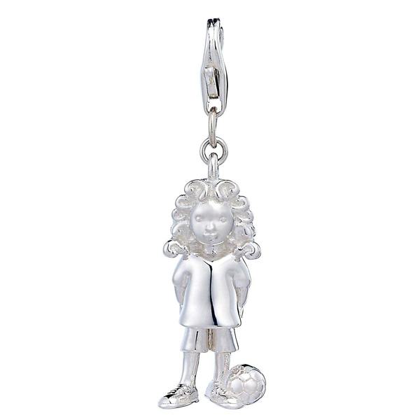 Sterling Silver Footballer Charm - MYLEE London