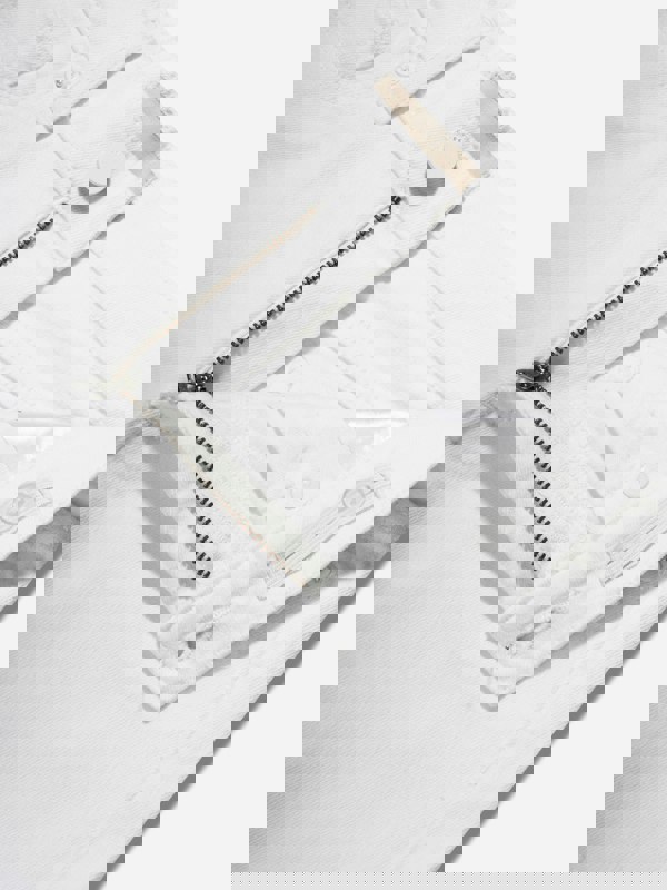 DL1961 Girls Lucy Star Sign Shorts in White