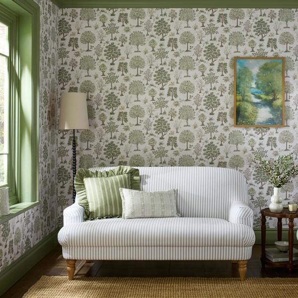Laura Ashley Ashbridge Hedgerow Wallpaper