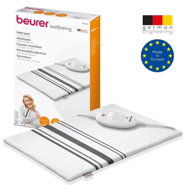 Beurer HK25 Heating pad White/Grey