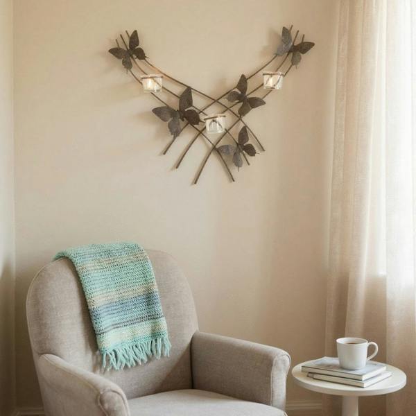 55CM METAL CANDLE HOLDER