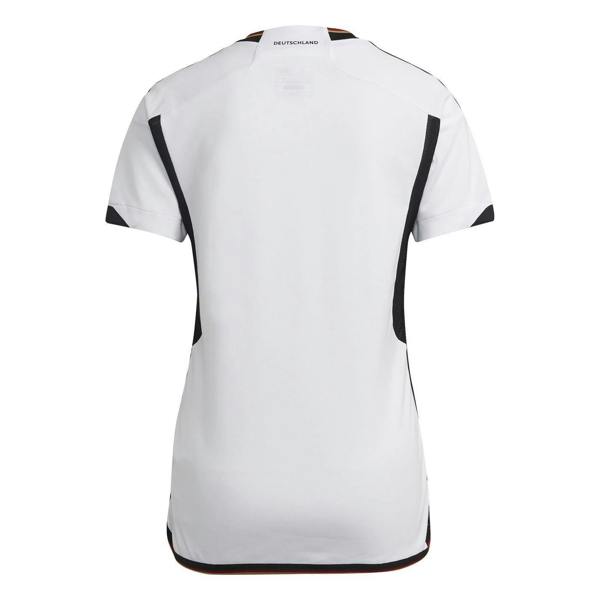 Adidas Womens/Ladies AFC 2022 Germany Crew Neck T-Shirt - White - 