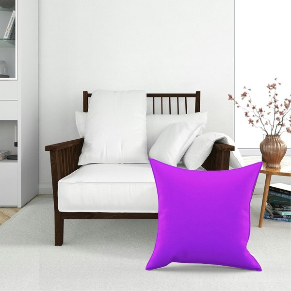 Warren Reed Fuchsia Plum Floor Cushion