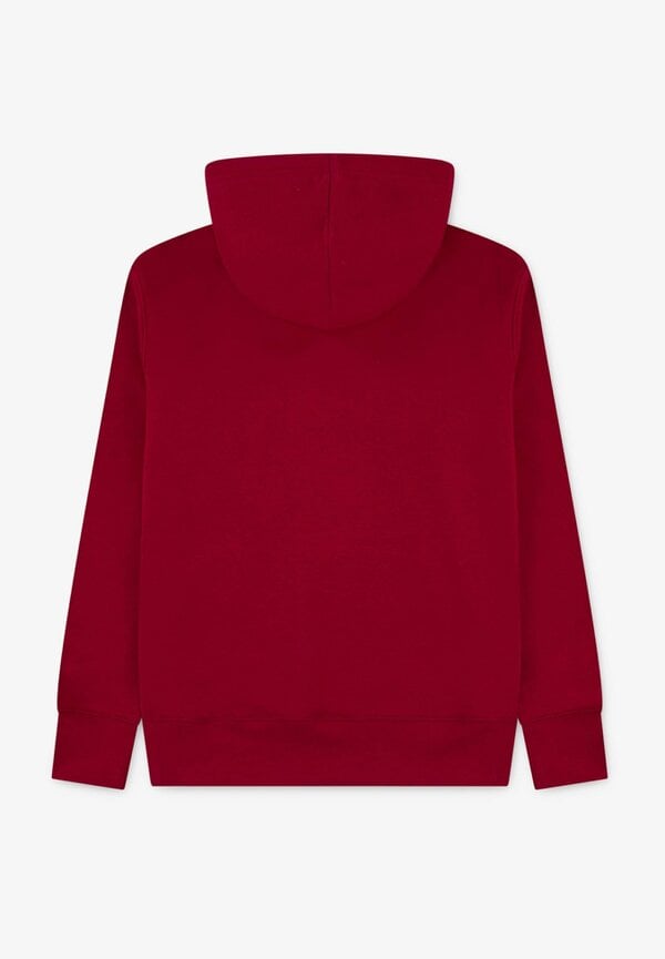 Nike Jordan Jumpan Kids Hoodie Red