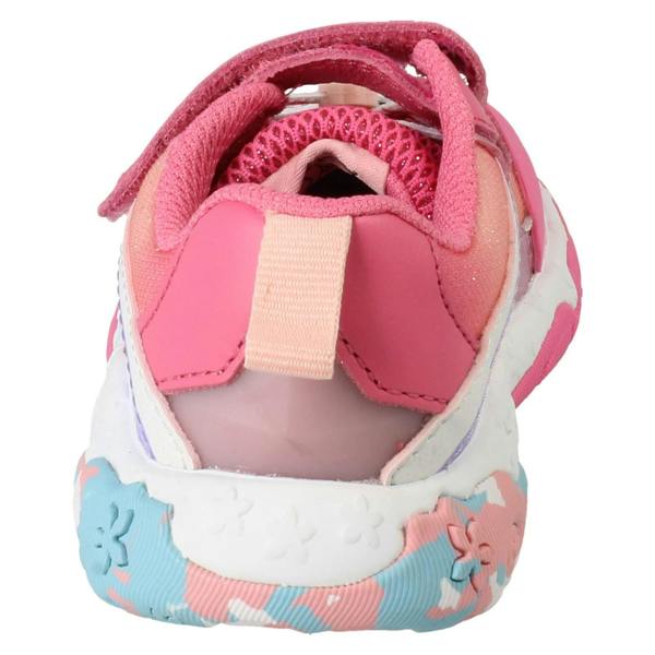 Clarks Girls Clarks Rainbow And Mermaid Tail Design Trainers Tidal Star