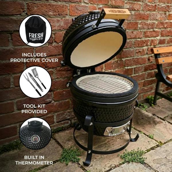 Fresh Grills Kamado BBQ Grill – 13”